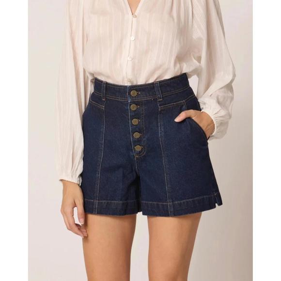 NEW CLEOBELLA wade shorts in dark denim